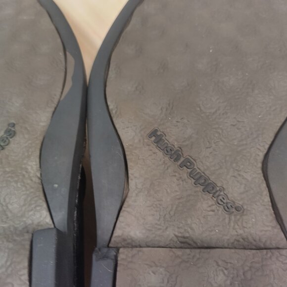 Hush Puppies Black Pebble Leather Slip-on Comfort Loafers Men US 13M - Picture 13 of 14